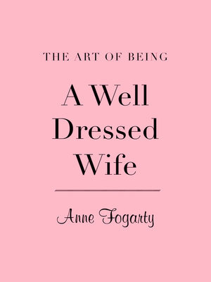 cover image of Art of Being a Well-Dressed Wife